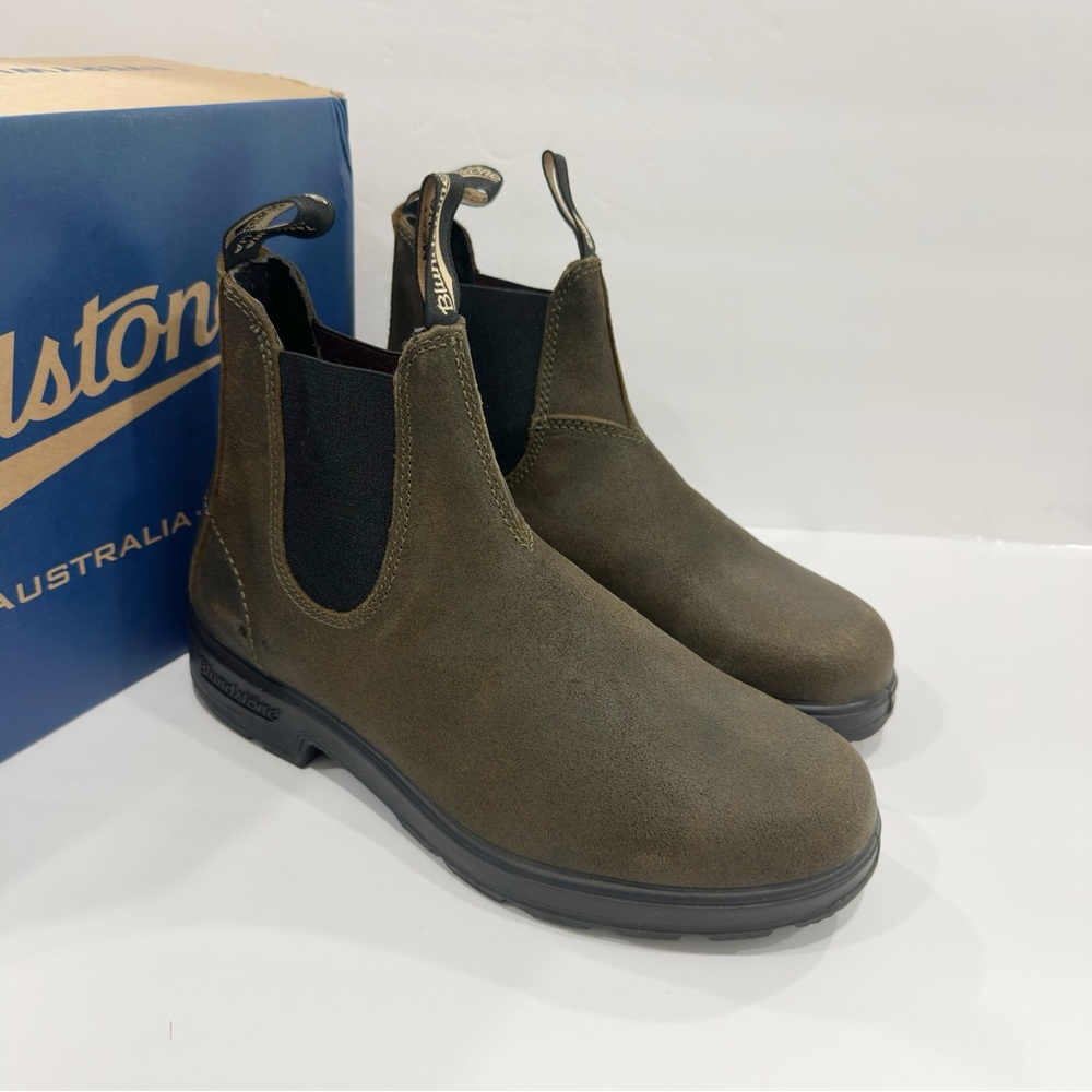 Blundstone Olive Ankle Boots